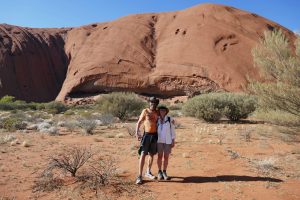 Wanderung um Uluru